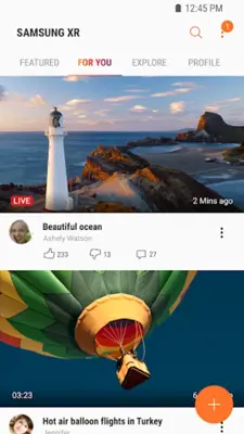 Samsung XR Mobile android App screenshot 4